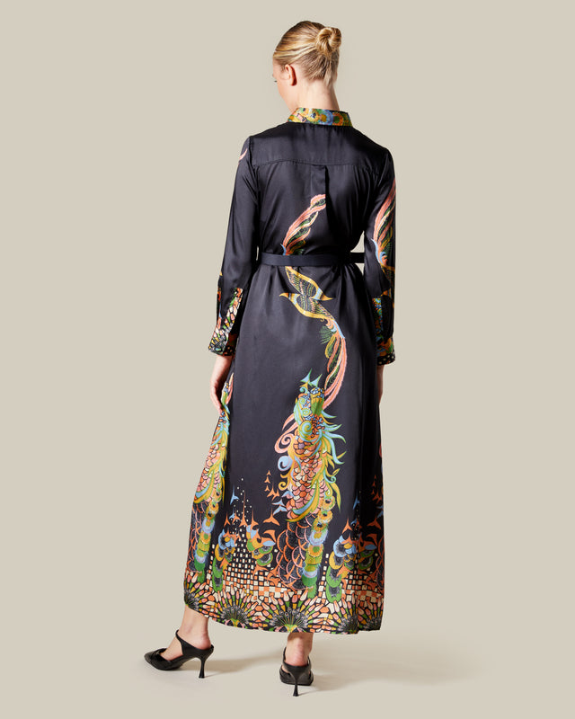 Picture of Fantastical Printed Shirt Dress