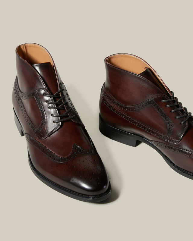 Picture of Brogue Accented Formal Boots