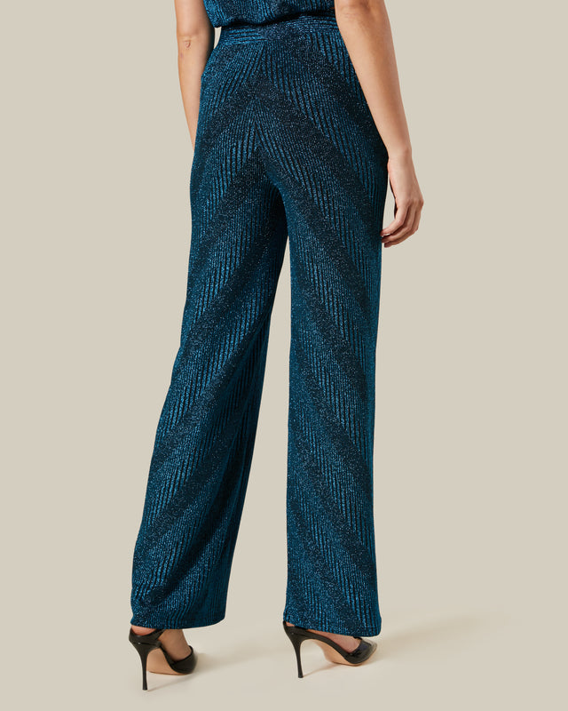 Picture of Lurex Blend Striped Pants