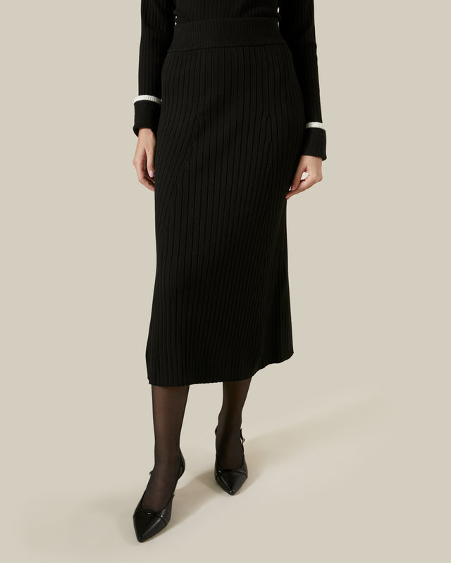 Picture of Knitted Midi Skirt
