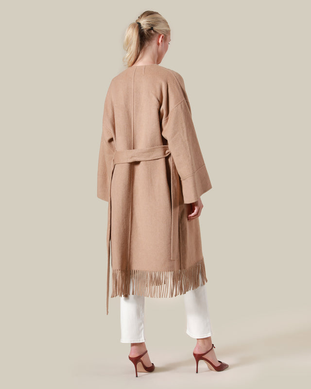 Picture of Fringed Wool Coat