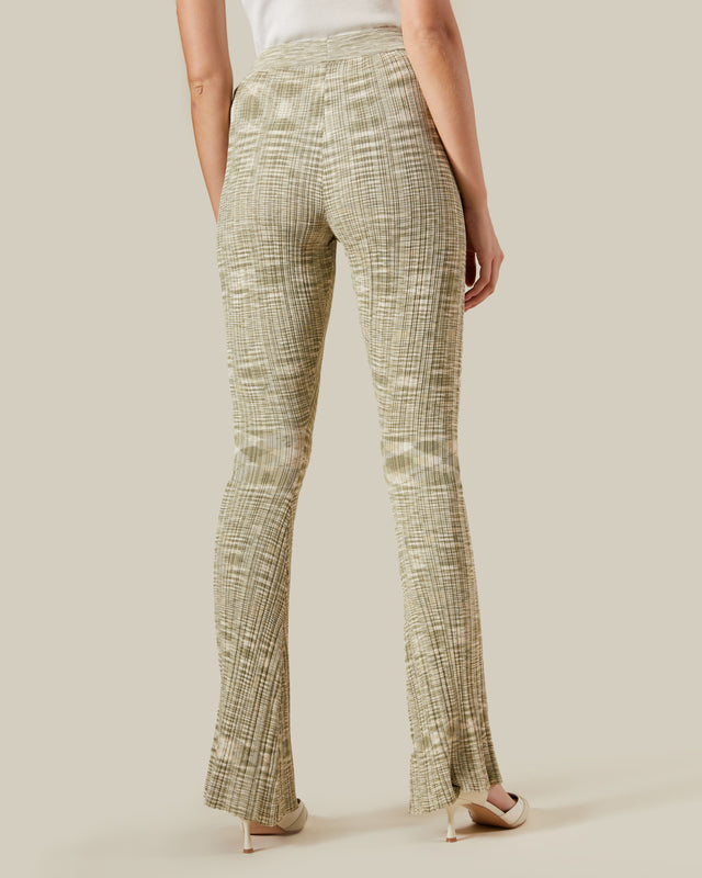 Picture of Marble Patterned Knitted Pants
