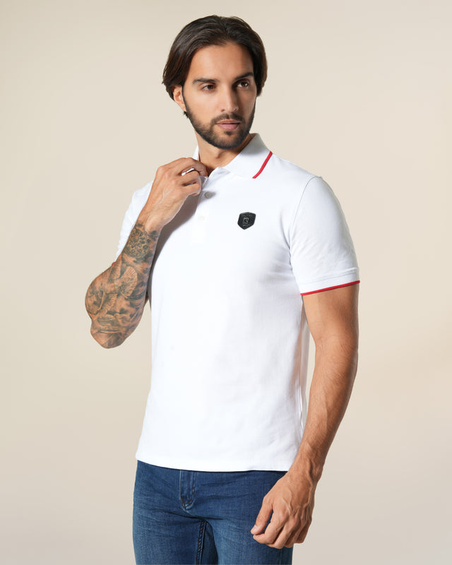 Picture of Polo Shirt With Logo Patch