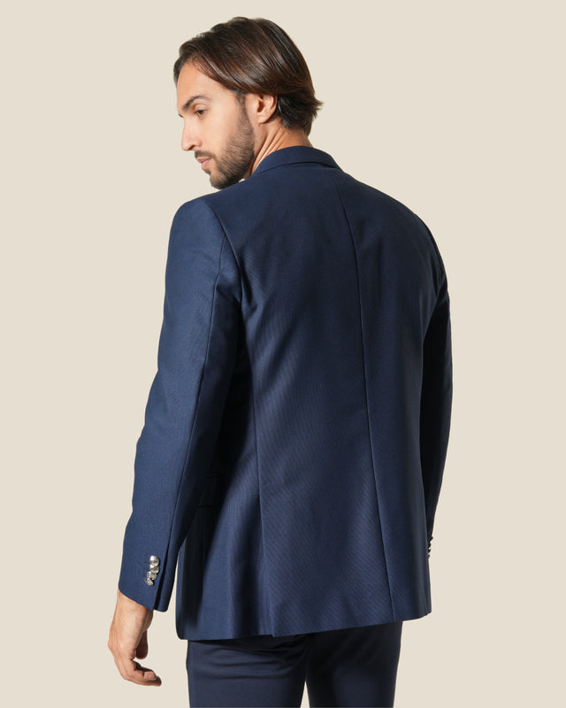 Picture of Textured Single Breasted Suit Jacket