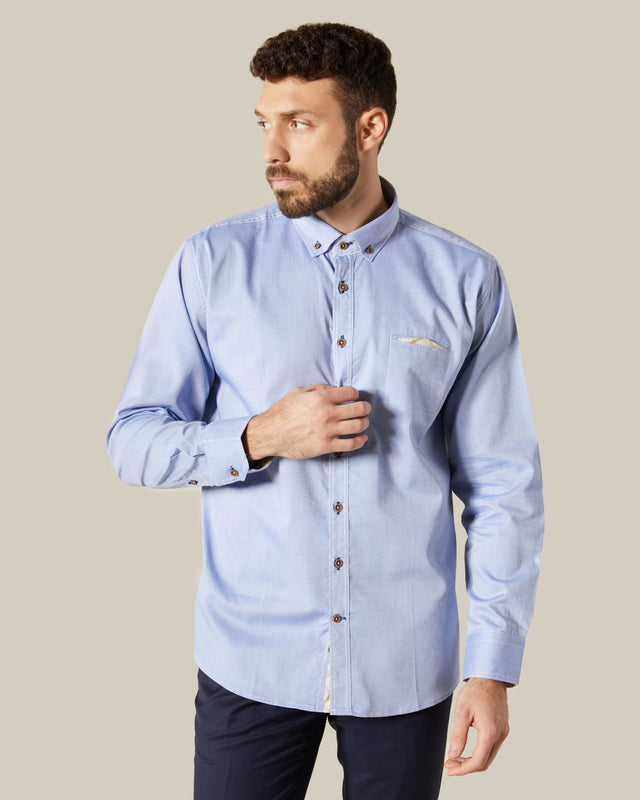 Picture of Check Accented Shirt