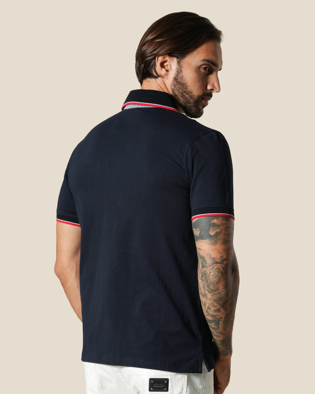 Picture of Contrast Tipping Polo Shirt