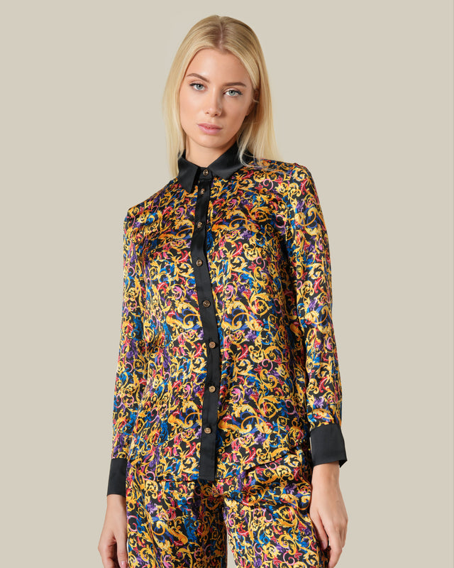 Picture of Multicolor Baroque Printed Shirt