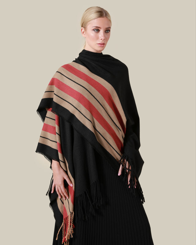 Picture of Striped Poncho