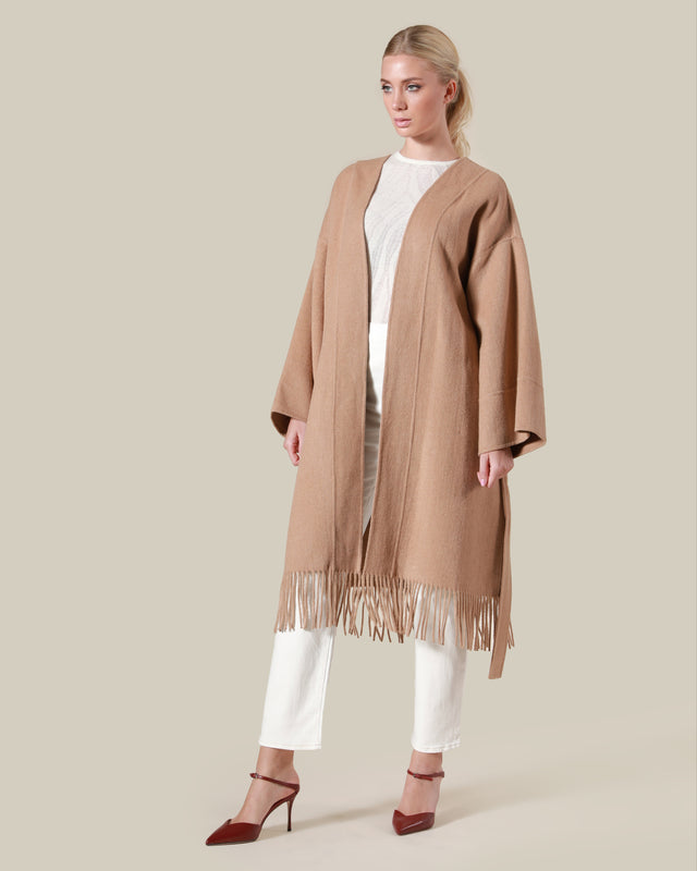 Picture of Fringed Wool Coat