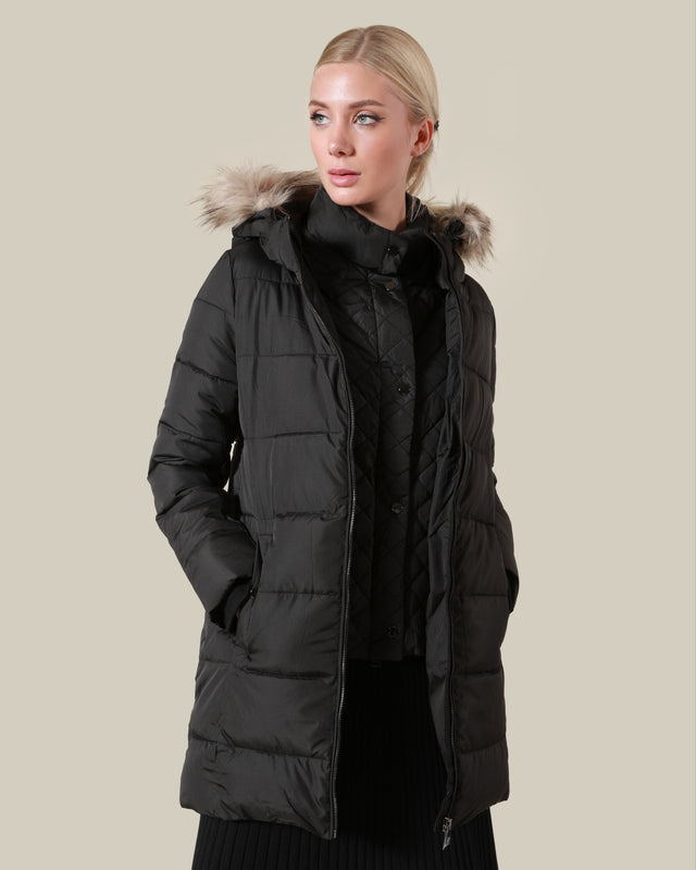 Picture of Fur-trimmed Puffer Jacket