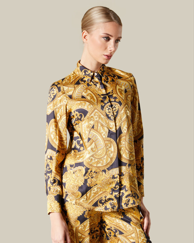 Picture of Gold Baroque Shirt