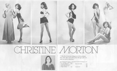 Christine Lingerie in the Vancouver Sun, 1982