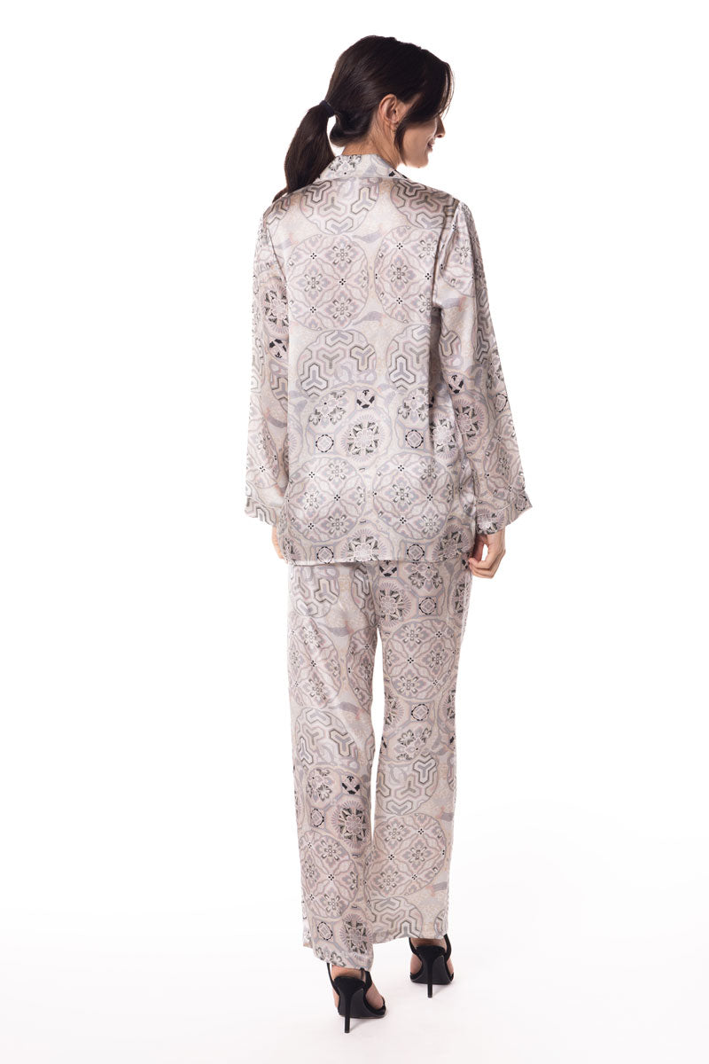 Geisha Geo Print Pajama