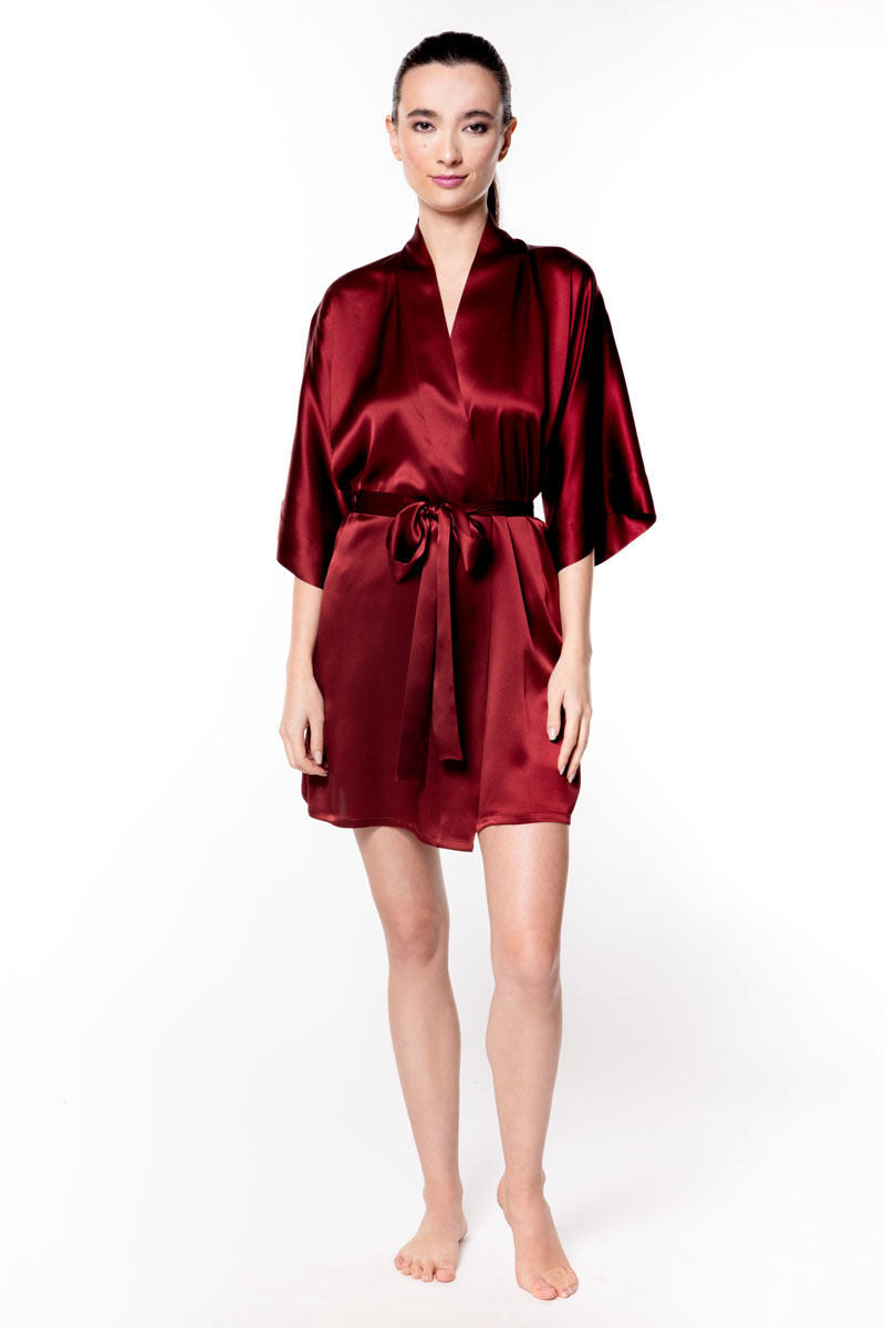 Garbo Boudoir Short Robe