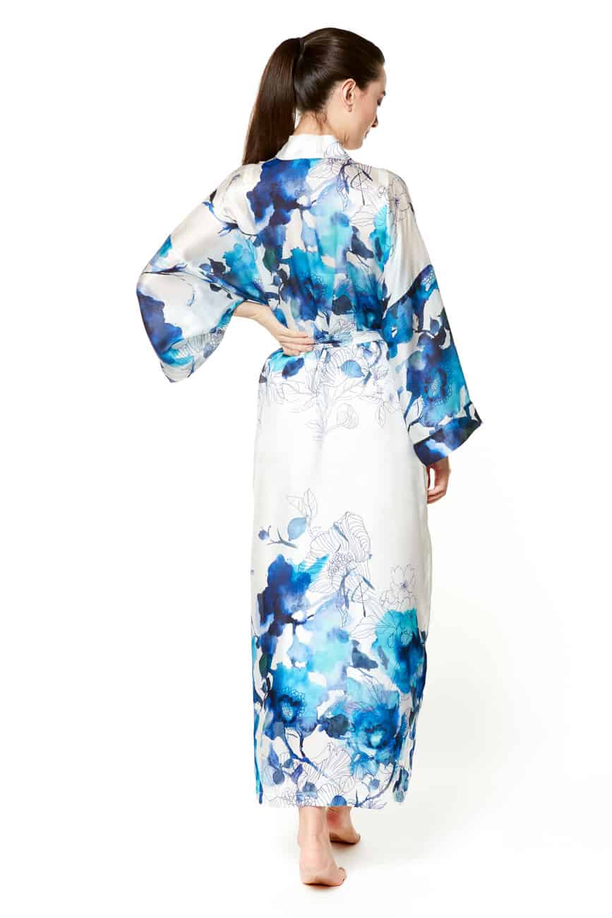 Blue Hawaii Long Robe