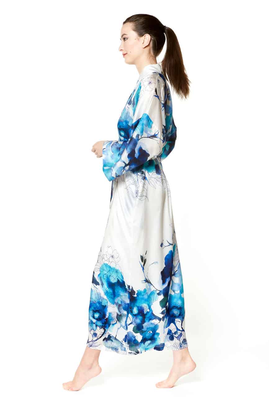 Blue Hawaii Long Robe