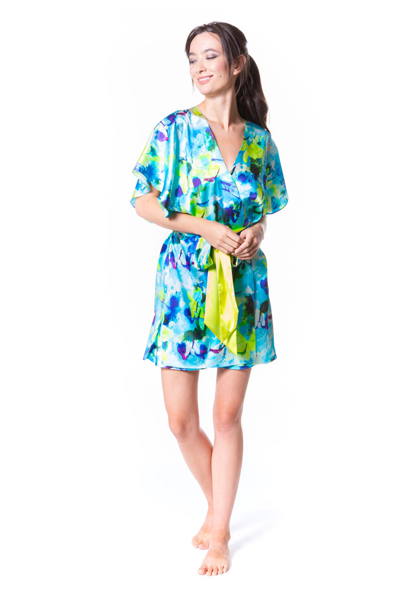 Seascape Short Robe