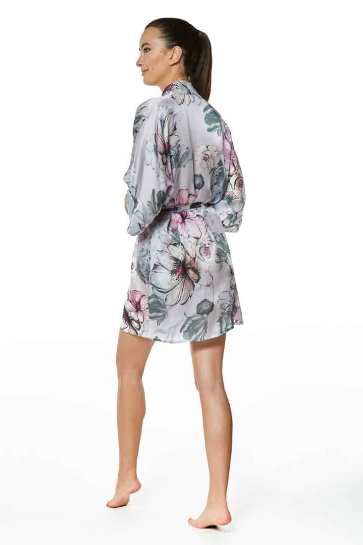 Steel Magnolia Short Robe