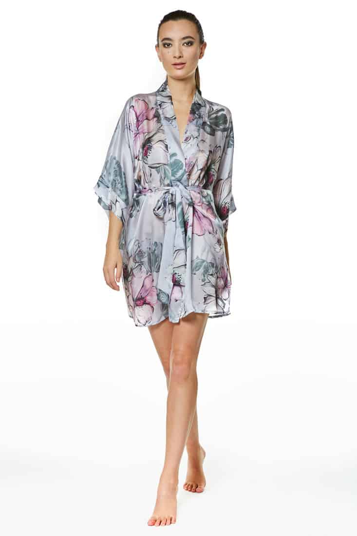 Steel Magnolia Short Robe