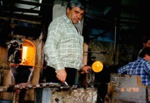 Glass Blowers in Russia Making Art Glass