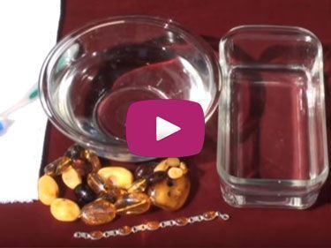 Video on How to Clean Your Amber Jewelry