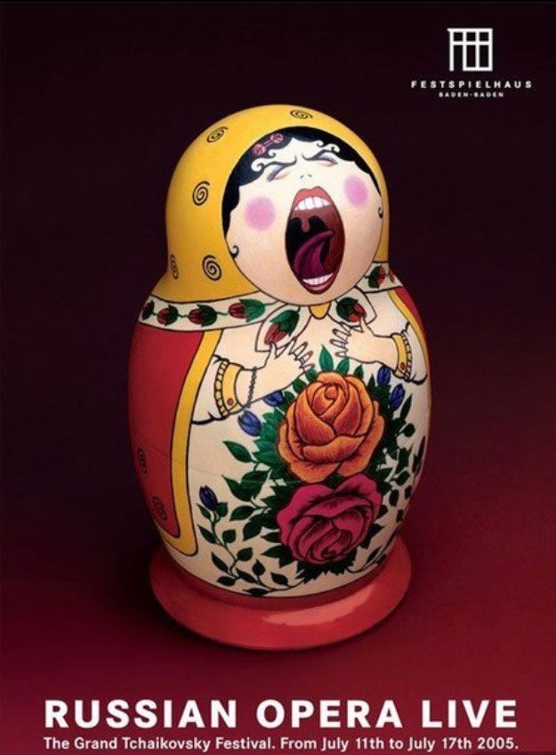 Opera Ad with Nesting Doll