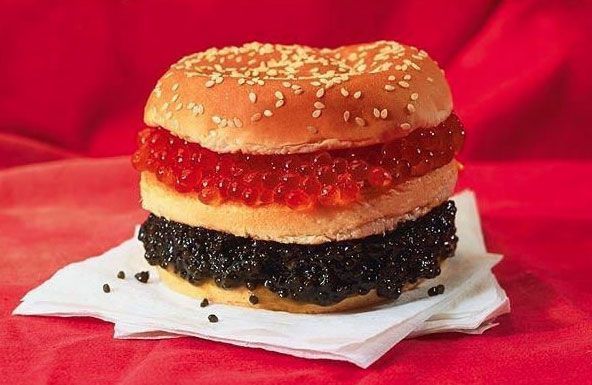 Caviar Burger