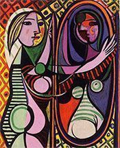 Picasso Painting - Girl Before A Mirror