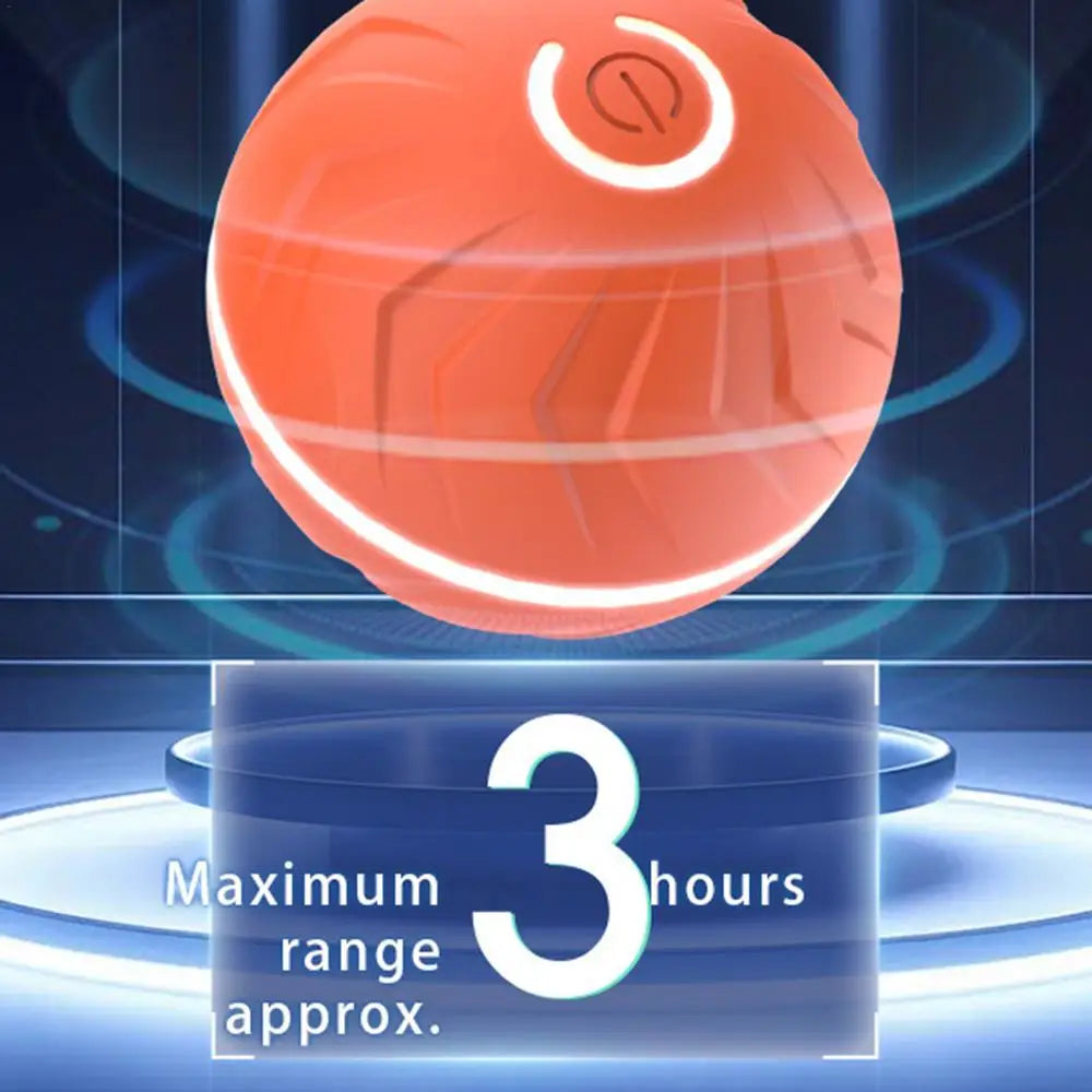 FetchMate Interactive Dog Ball – Automatic USB Rechargeable Enrichment Toy! - playtechtoy
