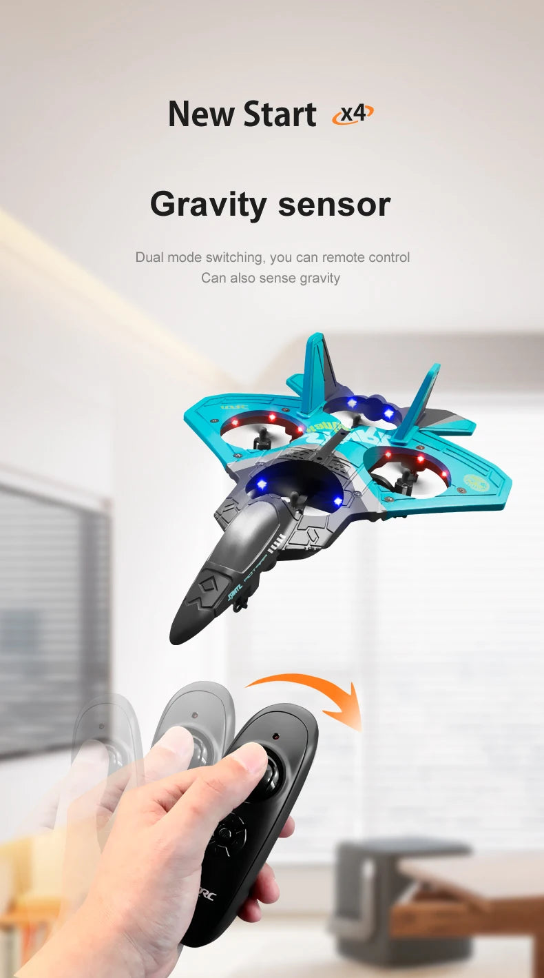 Fighter Plane 2.4G 6CH RC – EPP Foam Glider, Remote Control Airplane - playtechtoy