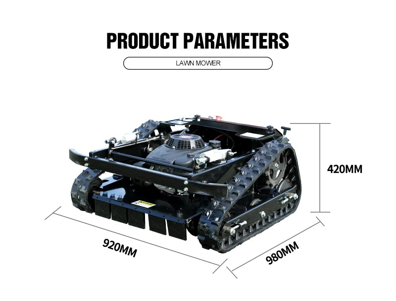 Lawn Mower custom RC Robot – Multi-Purpose Farming Tool - playtechtoy