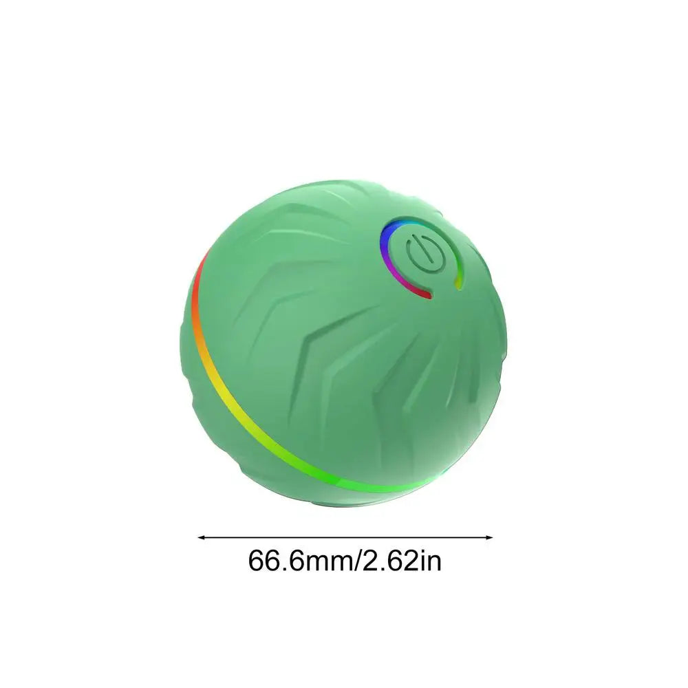 FetchMate Interactive Dog Ball – Automatic USB Rechargeable Enrichment Toy! - playtechtoy