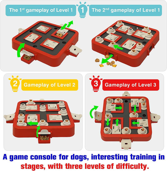 Interactive Dog Puzzle Toys,Puzzle Games for Dogs Mental Stimulation,D –  Genoz