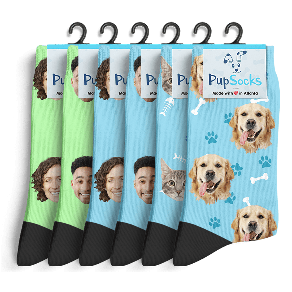  Ulikelife Custom Dog Socks, Turn Your Pup Pet Photo into  Personalized Interesting Custom Socks for Kids Women Black M : Clothing,  Shoes & Jewelry