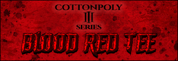 CottonPoly 3 Series - Blood Red Tee Header - Redback Liftwear