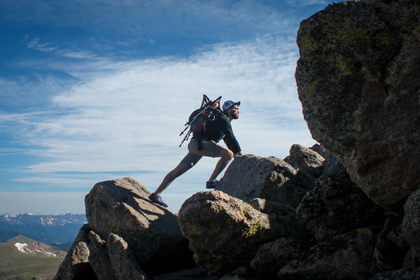 Bergsteigen im Sommer