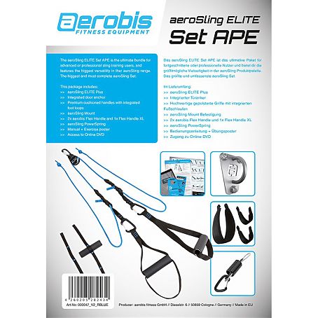 aerobis aeroSling Elite Sling Trainer Plus Set TOP 000141_V2_RBLUE