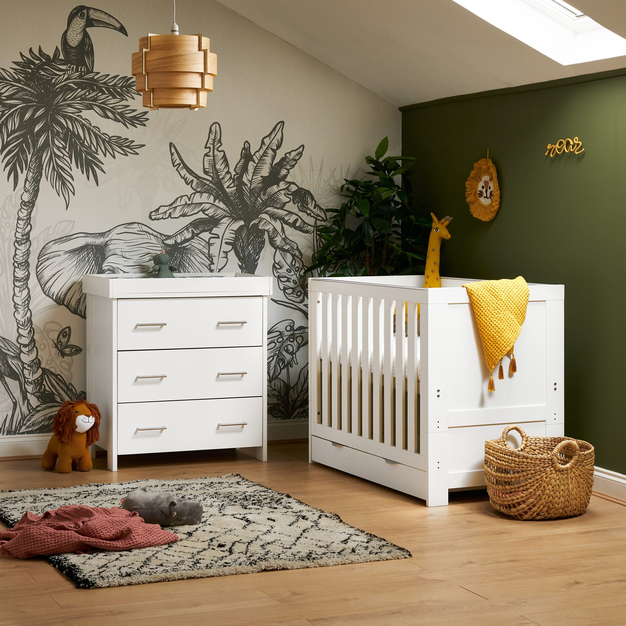 Photos - Kids Furniture Obaby Nika Mini 2 Piece Room Set 20OB1002D2UD 