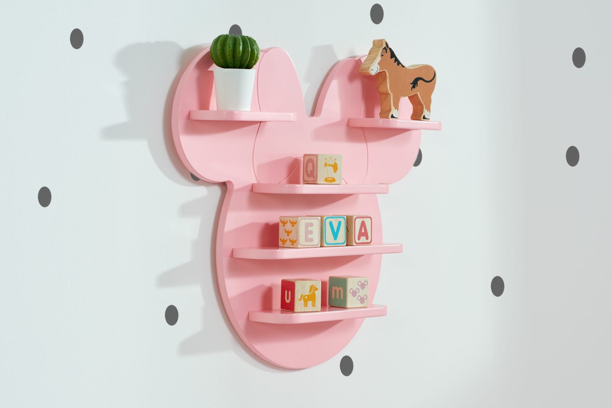 Photos - Kids Furniture Disney Home - Minnie Mouse Shelf DIS-MINSHU 