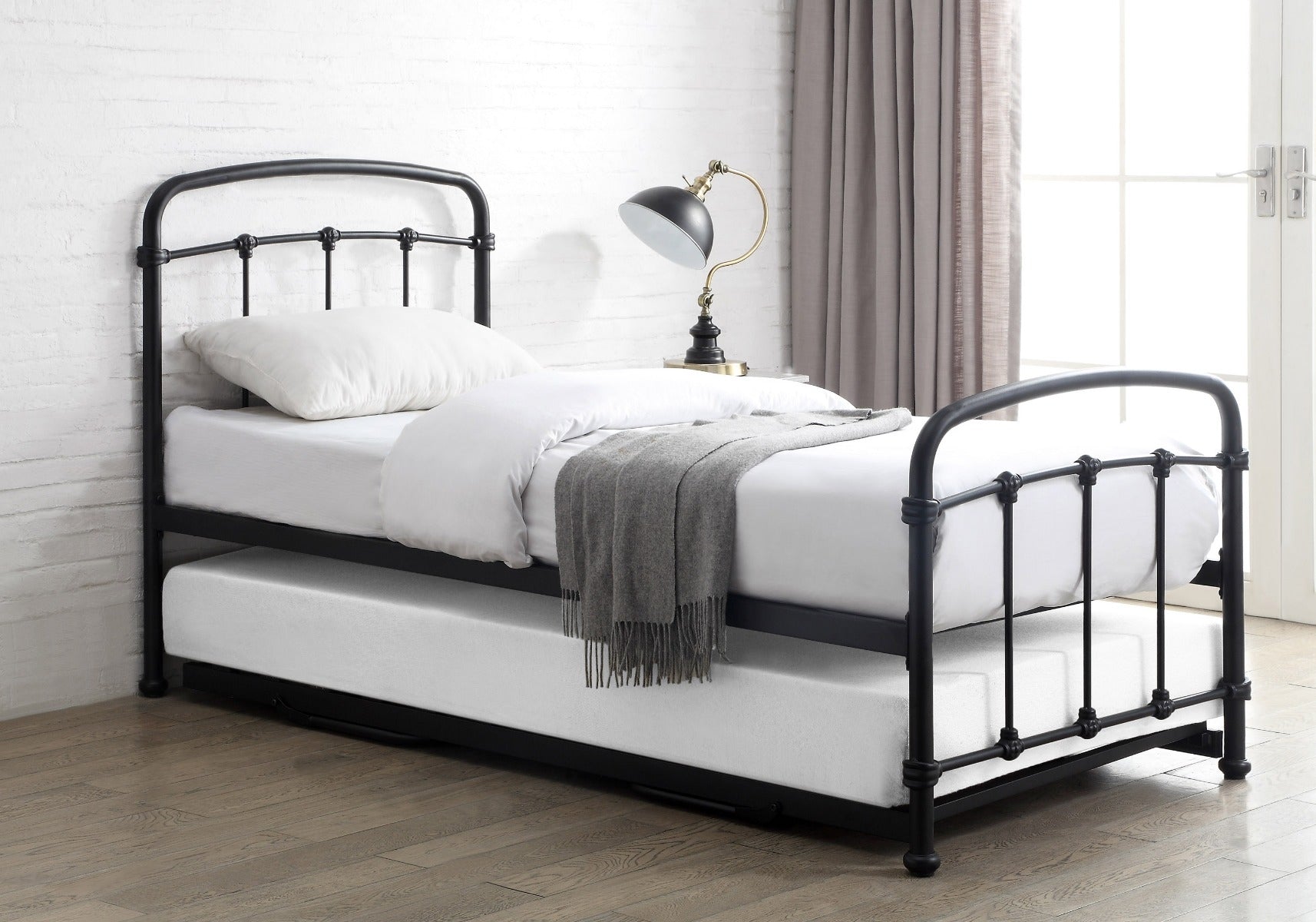 Photos - Bed Flintshire Furniture Mostyn Metal Guest  ANB-2