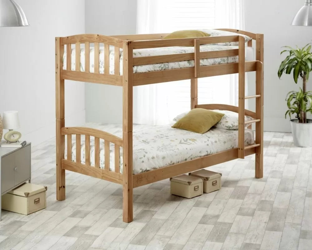 Photos - Kids Furniture Bedmaster Mya White Solid Bunk Bed AMBP 