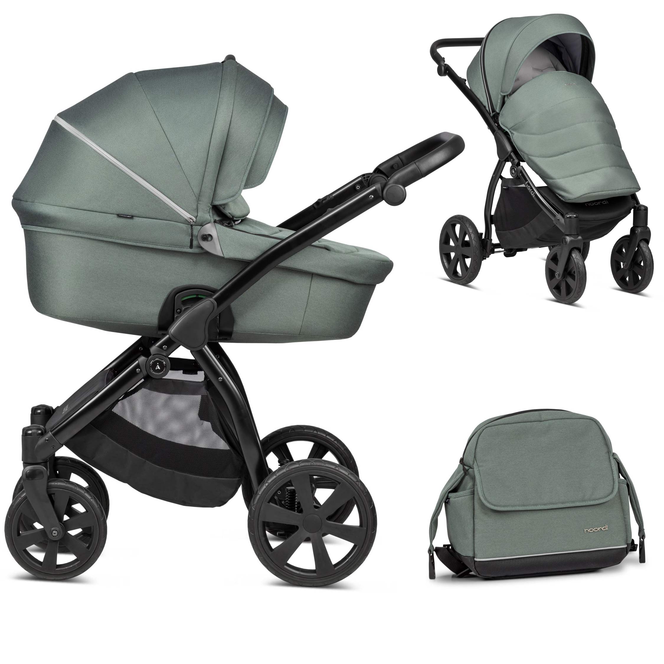 Photos - Pushchair Noordi Fjordi 2in1 Pram 1302842 