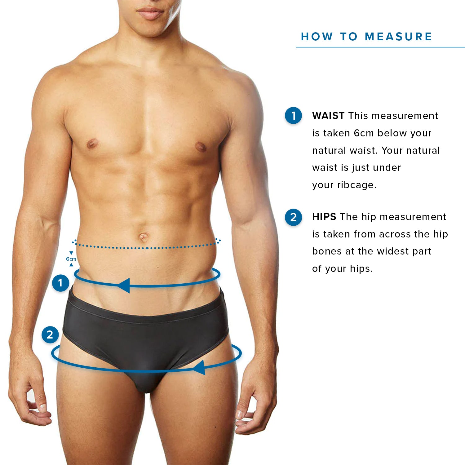 SANDS Men's How to Measure