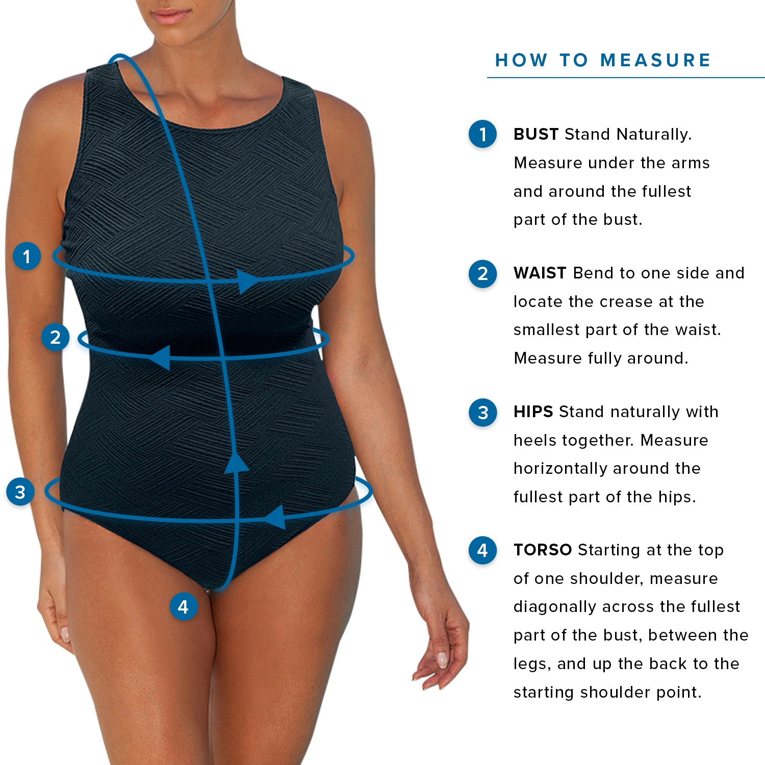 Complete Swimsuit Size Guide (2024) [with calculator]
