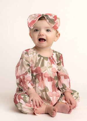Bow-tiful Romper - Baby and Me Boutique