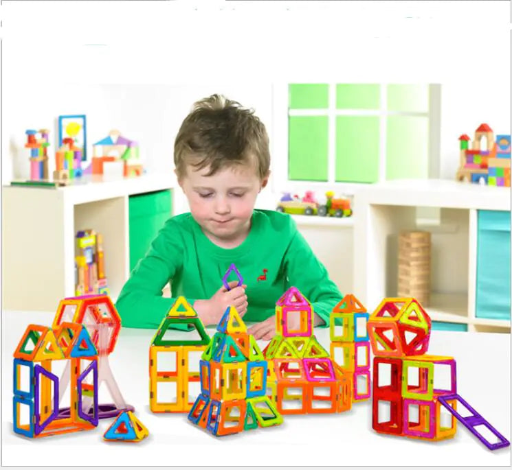 Magnetic Building Blocks for Kids – Early Learning & Creativity Development Set