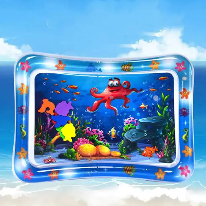 Inflatable Baby Water Play Mat for Infants and Toddlers – Perfect for Enhancing Tummy Time Fun and Development