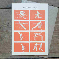 Vintage Card - THE ALL ROUNDER