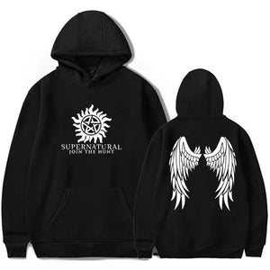Supernatural Hoodie Men's Casual Streetwear - xinnzy