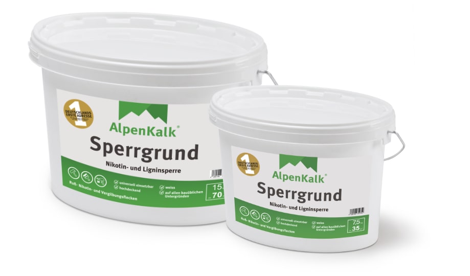 Alpenkalk Sperrgrund Produkte